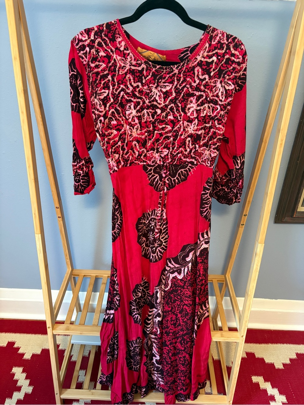 Beaded and patterned Al Hikmah dress